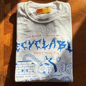 Graphic Long Sleeve Tee - Cream